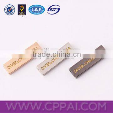 Square durable metal garment clips for suit