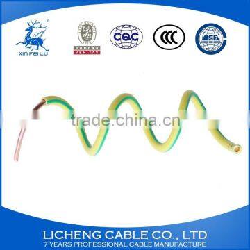 Single Solid PVC Coated Copper Electric Cable Wire -BV(95mm2) photo-2