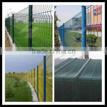 PVC coated high quality wire mesh fence/security fencing 15 years factory