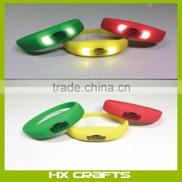 2016 Promotional Gift led bracelet,sound activated led bracelet,led wristband