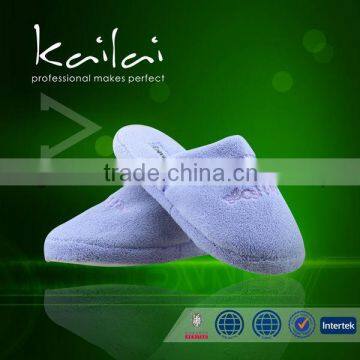 Portable Style Hotel Bathroom Slipper/soft Non-skid Hotel Shoe/cotton High Quality Beautiful Slippers photo-2
