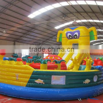 2014 alibaba Hot selling Popular large elephant trampolines for sale