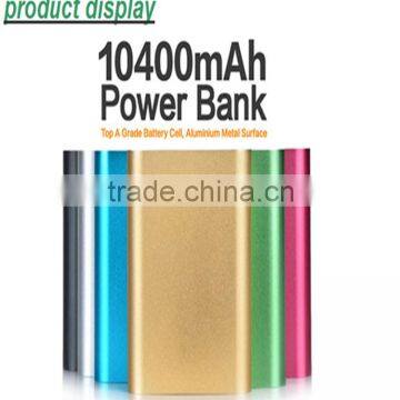 2015 new External Battery for xiaomi power bank charger 10400mAh portable powerbank Charger Universal for Smartphones