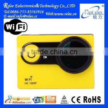 170 Wide Angle Lens Full HD 1080P Outdoor xiaomi yi wifi action sports camera