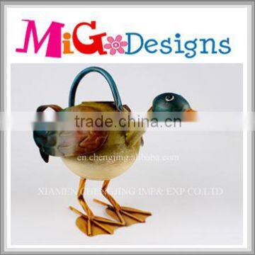 Best Sale Ancient Metal Duck Craft For Outdoor Decor