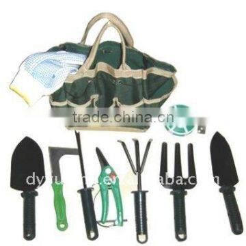 Garden tool set bag