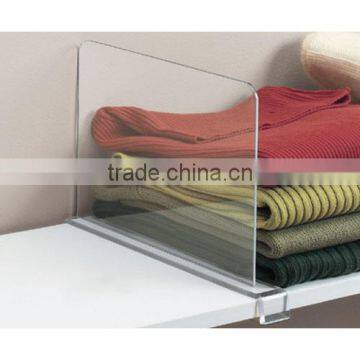 Closet Organizers and Accessories - Acrylic Shelf Divider