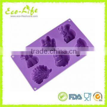 Animals Silicone Ice Cube Tray, Jelly Ice Maker, Silicone Ice Cream Mold photo-5