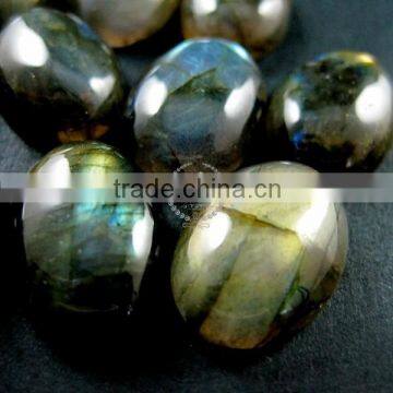 13x18mm AAA Grade Labradorite Shining Gold Green Oval Cabochon Special Jewelry Findings Supplies for Ring,DIY Pendant 4120059