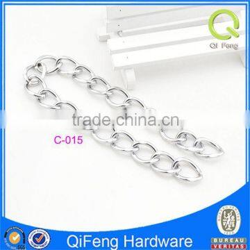 C-015 aluminum alloy roller chain hoting shiny silver accessories detachable