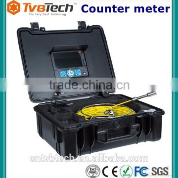 Sony CCD Recording Water Leak Detector Camera Water Pipe Inspection Camera With Meter Counter