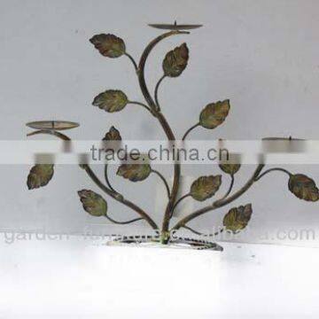 Metal tree votive candle holder size 46.5x9.5x36cm