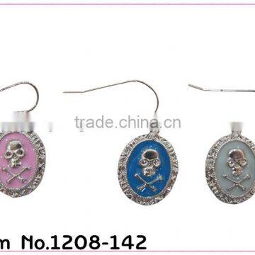 latest model fashion skull earrings