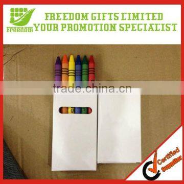 Hot Selling 6pcs Color Wax Crayon Set