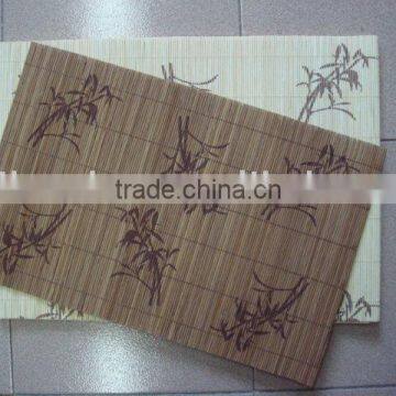 print bamboo tablemat