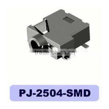 female connector stereo jack PJ-2504-SMD