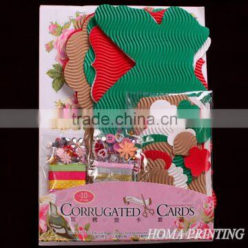 DIY Decorating Card/Corrugated Cards diy kit greeting card