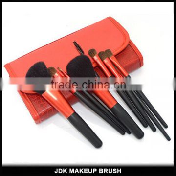 Branded Make Up 9Pcs Red Make Up Brushes/makeup tool