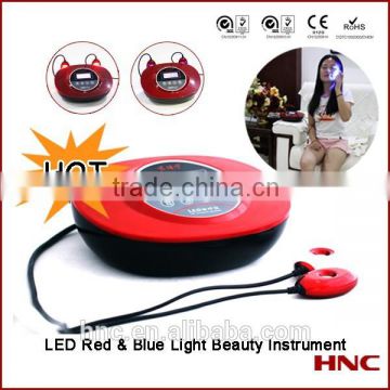 LED treatment instrument to reduce inflammation remove wrinkles