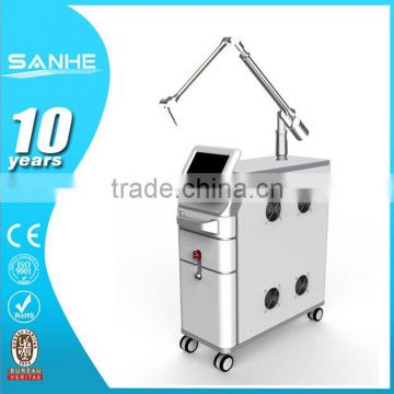 Pigmented Lesions Treatment Sanhe SQ-2 Nd: Yag Laser 1-10Hz Skin Care And Tattoo Removal System/ Tattoo Removal Machine