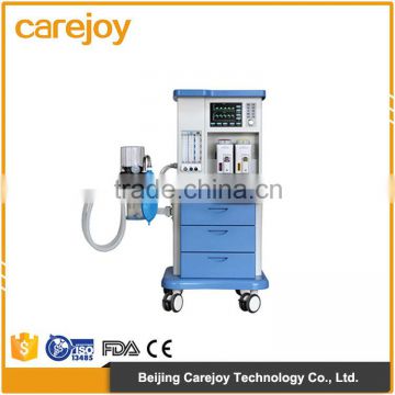 CE & FDA approved medical clinic Multifunctional Trolley Anesthesia Machine with two Vaporizers