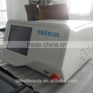 Portable Vascular Removal 980nm Diode Laser Beauty Cosmetics / Laser Diode 980nm Spider Vein Removal Machine photo-2
