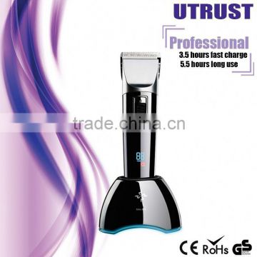 new arrival rechargeable cordless cut hair trimmer for household or hair salon using razor cut hair pieces blade