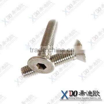 supplying staineless steel hex socket cap screws