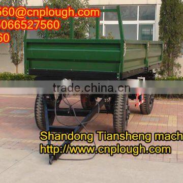 7C series of farm trailer-four wheels about hydraulic trailer jack