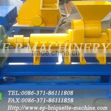 High quality screw type coal/charcoal briquette extruder machine with CE certificate