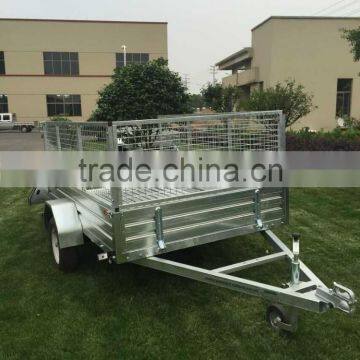 Hot Dip Galvanize Caged Trailer .Garden trailer .Farm trailer /Car tiping trailer