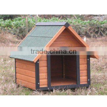 Large Wooden cheap chain link dog kennels DK002XL