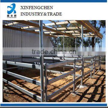 Hot dipped galvanized stable yard panels