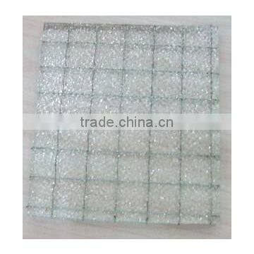 6mm /7mm Wire Mesh Glass / Wire Mesh Security Glass Wire Reinforced Glass /wired Glass Prices photo-4