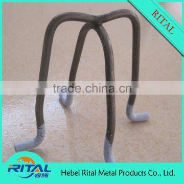 3 rebar chairs with plastic or metal material