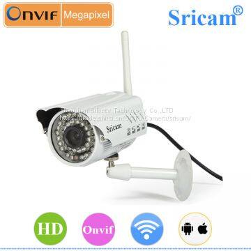 Sricam SP014 HD 720P Wireless Network Remote and Local Record Playback Waterproof IR-CUT Bullet IP Camera