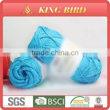 Cheap 100% cotton yarn crochet dyed yarn cotton