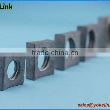 Drop-forged Hot Dip Galvanized Steel M-F Curved Lock Nuts photo-2