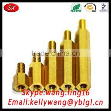 2.5mm Brass Spacer Blind Standoff M2.5 Male x M2.5 Female Thread 6mm photo-2