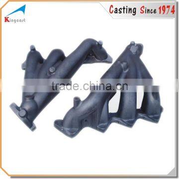 OEM foundry cast iron flexible exhaust pipe casting