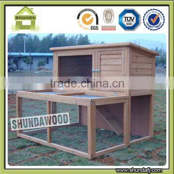 SDR012 Wooden Animal cages rabbit breeding in china