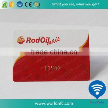 Plastic Member Card With Serial Numbers photo-2