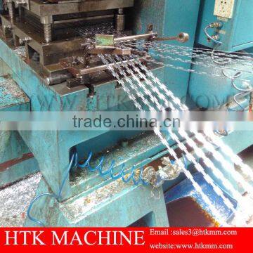 Razor Barbed Wire Machine China Supplier / New Design Razor Wire Making Machine / 9 Trips Razor Wire Machine photo-2