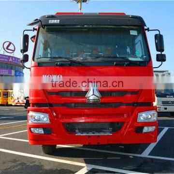 China Manufacturers Howo Foam Tank Fire Fighting Truck With Water Pump for Sale photo-2