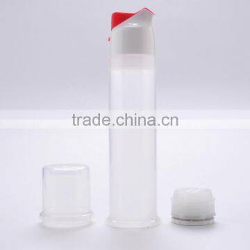 Wholesale Sale 60ml, 100ml, 120ml Plastic Cosmetic Toothpaste Airless Bottle photo-3