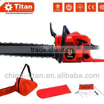 61.5cc chain saw with CE, EU2 certifications