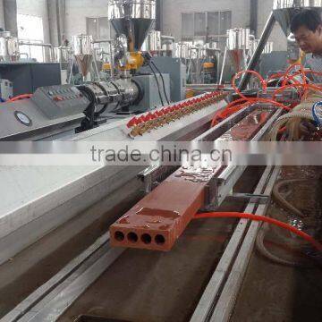 WPC Wood Plastic Extrusion Machine--floor,decoration,decking,railing,columns,chair,fence,handrail,wall Skirt,panel Etc. photo-5
