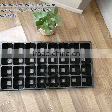 Large Cell Black PS Plastic Plug Nursery Plant Seedling Tray for Seed Propagator photo-6
