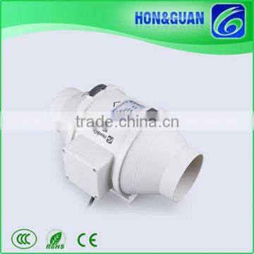 2017 New Wholesale 4" Industrial/bathroom/kitchen Ventilation Pipe Exhaust Fan (EC Motor Supportable)