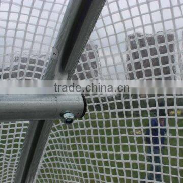 Garden Polytunnel Greenhouse Galvanised Steel Frame Poly Tunnel 10mx4m x 2.3m photo-3